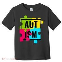 Autism Awareness Puzzle Pieces Toddler T-Shirt thumb 0