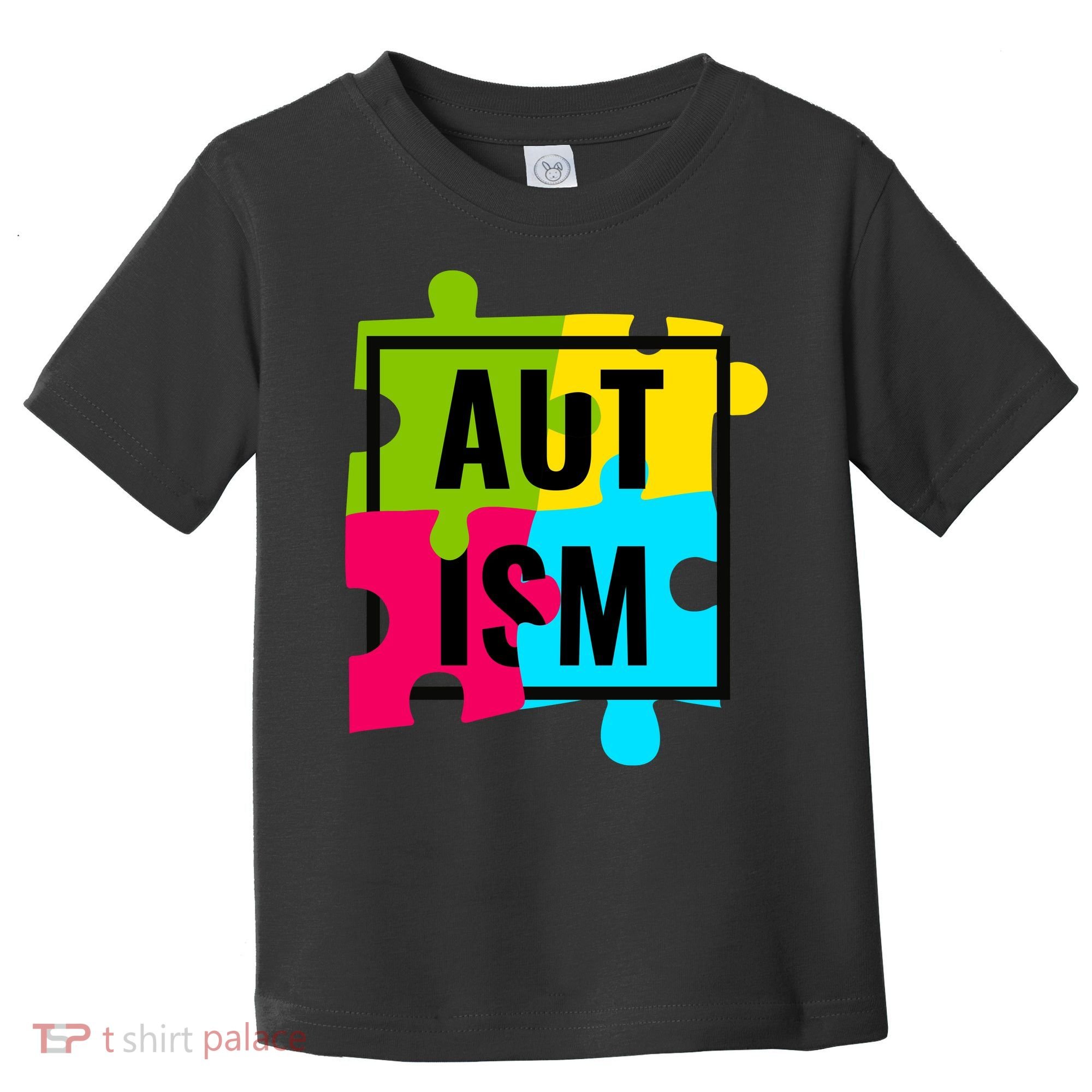 Autism Awareness Puzzle Pieces Toddler T-Shirt