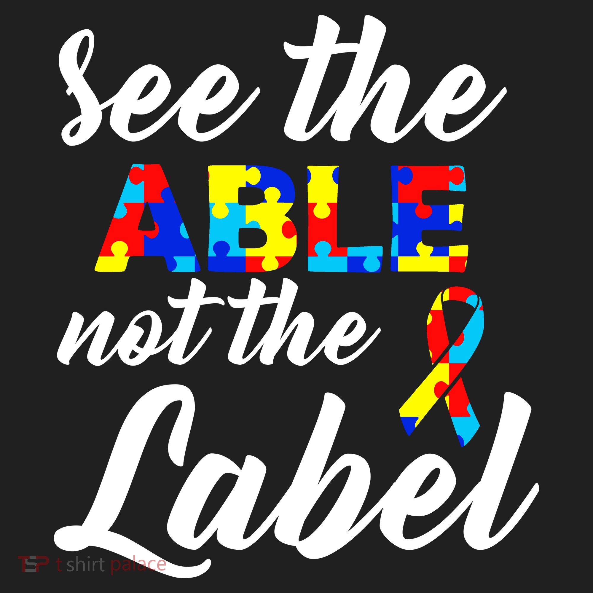Autism Awareness Puzzle See The Able Not The Label Hat