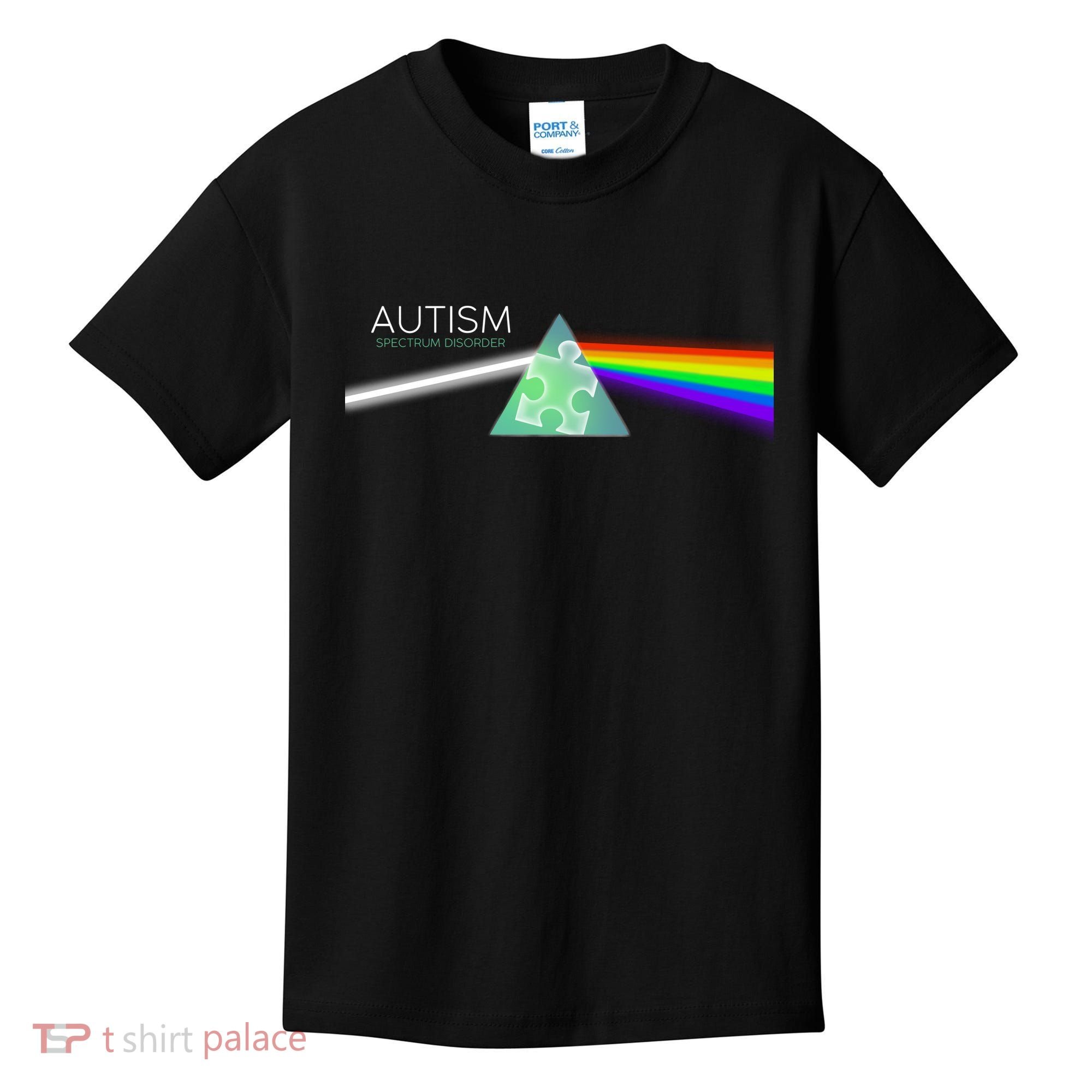 Autism Awareness Puzzle Spectrum Disorder Kids T-Shirt