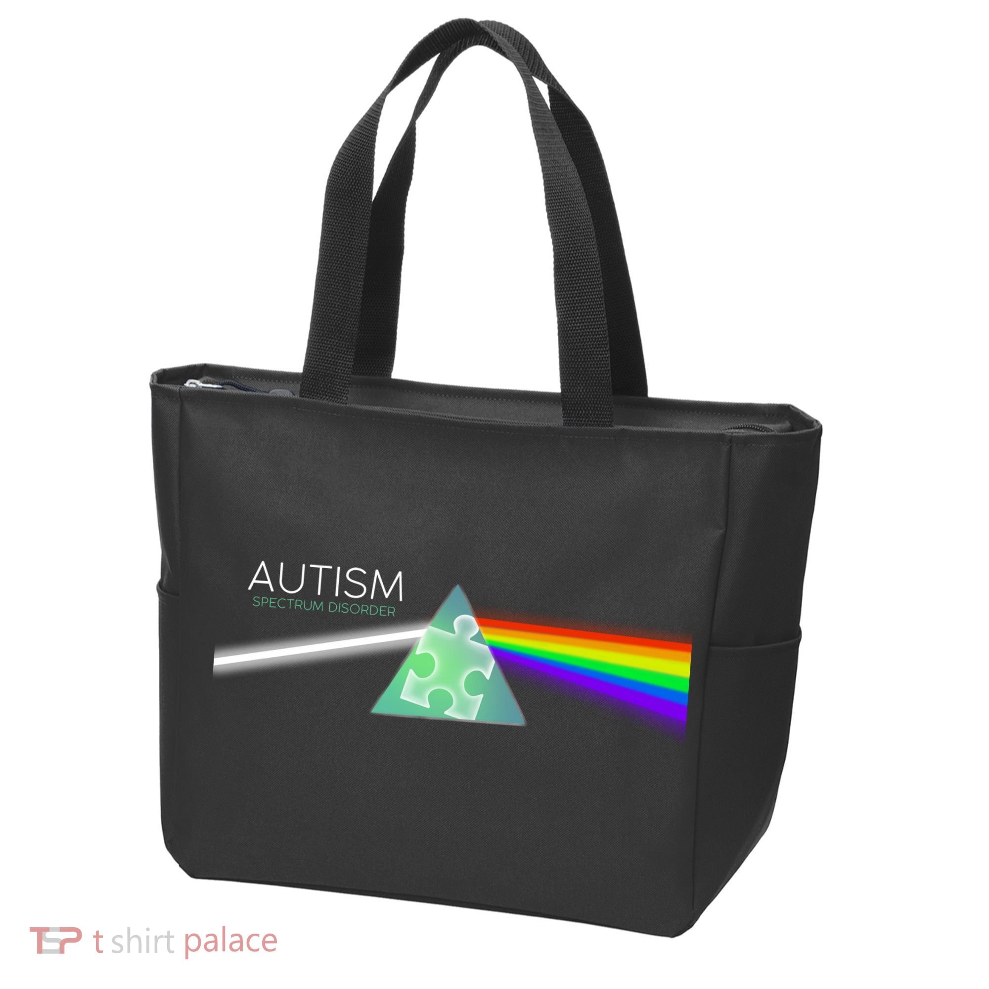 Autism Awareness Puzzle Spectrum Disorder Tote Bag