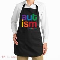Autism Awareness Rainbow Letters Apron thumb 2