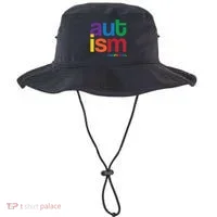 Autism Awareness Rainbow Letters Bucket Hat thumb 0