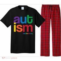 Autism Awareness Rainbow Letters Pajama Set thumb 0
