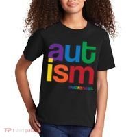 Autism Awareness Rainbow Letters Kids T-Shirt thumb 2