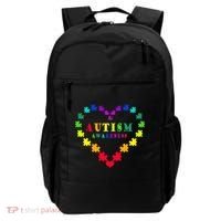 Autism Awareness Rainbow Puzzles Of Love Backpack thumb 0