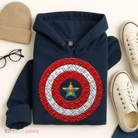 Autism Awareness Star Hero Shield Hoodie thumb 4
