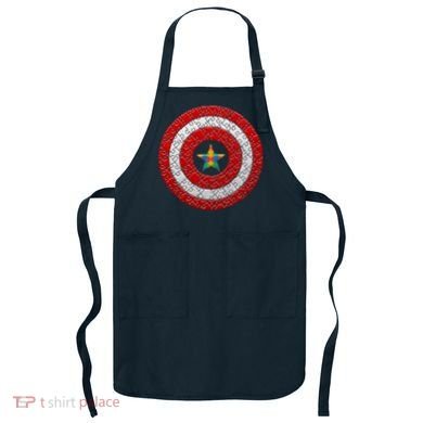 Autism Awareness Star Hero Shield Apron