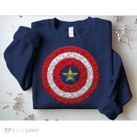 Autism Awareness Star Hero Shield Sweatshirt thumb 2