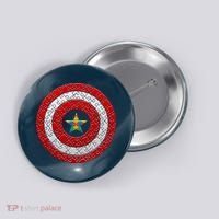 Autism Awareness Star Hero Shield Button thumb 0