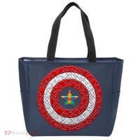 Autism Awareness Star Hero Shield Tote Bag thumb 0
