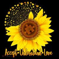 Autism Awareness Sunflower Puzzle Backpack thumb 2