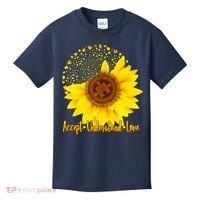 Autism Awareness Sunflower Puzzle Kids T-Shirt thumb 0