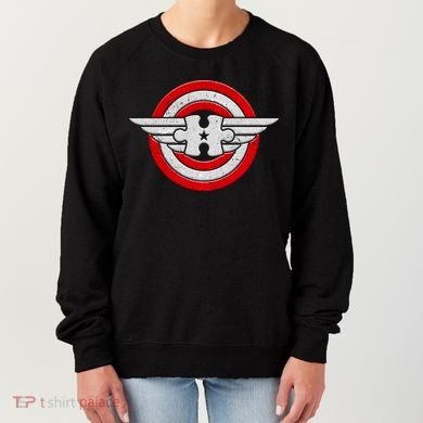 Autism Awareness Superhero Shield Crest Women's Sweatshirt