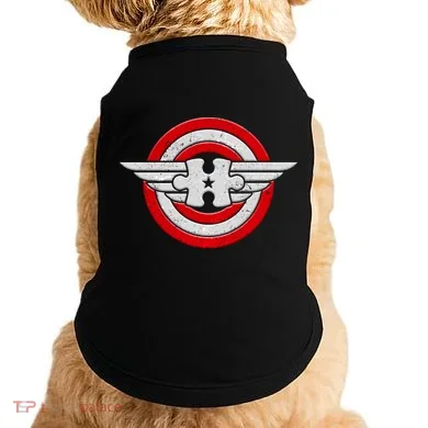 Autism Awareness Superhero Shield Crest Doggie Tank