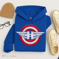 Autism Awareness Superhero Shield Crest Hoodie thumb 4