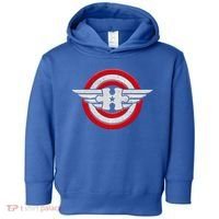 Autism Awareness Superhero Shield Crest Toddler Hoodie thumb 0