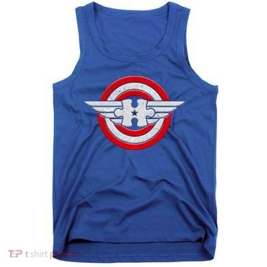 Autism Awareness Superhero Shield Crest Tank Top