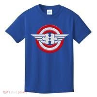 Autism Awareness Superhero Shield Crest Kids T-Shirt thumb 0
