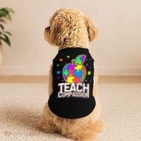 Autism Awareness Teach Compassion Doggie Tank thumb 2