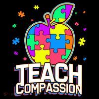 Autism Awareness Teach Compassion Doggie Tank thumb 4