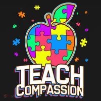 Autism Awareness Teach Compassion Backpack thumb 2