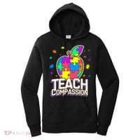 Autism Awareness Teach Compassion Women's Hoodie thumb 0