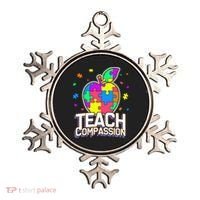 Autism Awareness Teach Compassion Ornament thumb 0