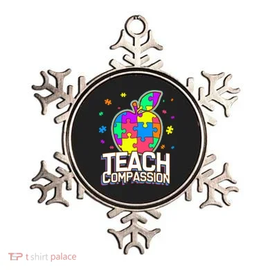 Autism Awareness Teach Compassion Ornament
