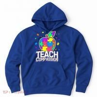 Autism Awareness Teach Compassion Hoodie thumb 0
