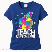 Autism Awareness Teach Compassion Women's T-Shirt thumb 0