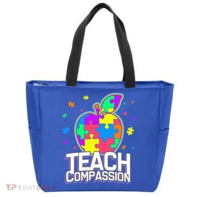 Autism Awareness Teach Compassion Tote Bag