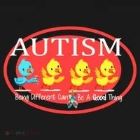 Autism Being Different Can Be A Good Thing Ducks Doggie Tank thumb 4