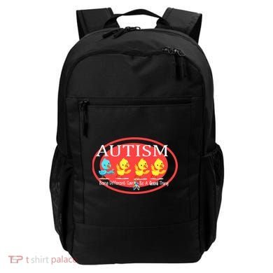 Autism Being Different Can Be A Good Thing Ducks Backpack