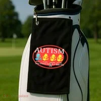 Autism Being Different Can Be A Good Thing Ducks Golf Towel thumb 2