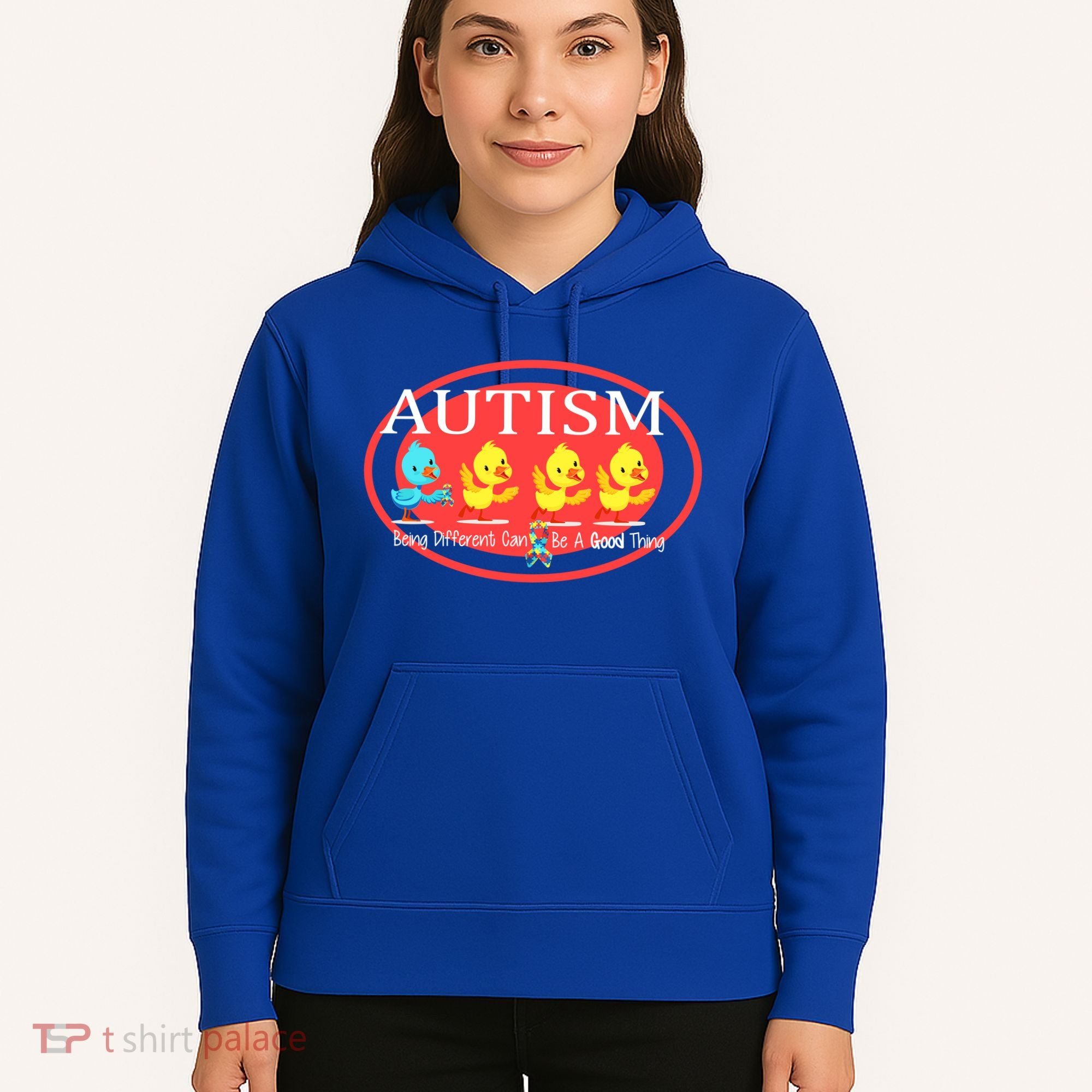 Autism Being Different Can Be A Good Thing Ducks Hoodie
