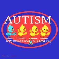 Autism Being Different Can Be A Good Thing Ducks Button thumb 1