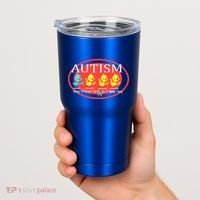 Autism Being Different Can Be A Good Thing Ducks Tumbler thumb 2