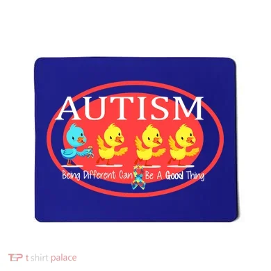 Autism Being Different Can Be A Good Thing Ducks Mousepad