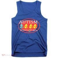 Autism Being Different Can Be A Good Thing Ducks Tank Top thumb 0