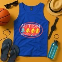 Autism Being Different Can Be A Good Thing Ducks Tank Top thumb 4