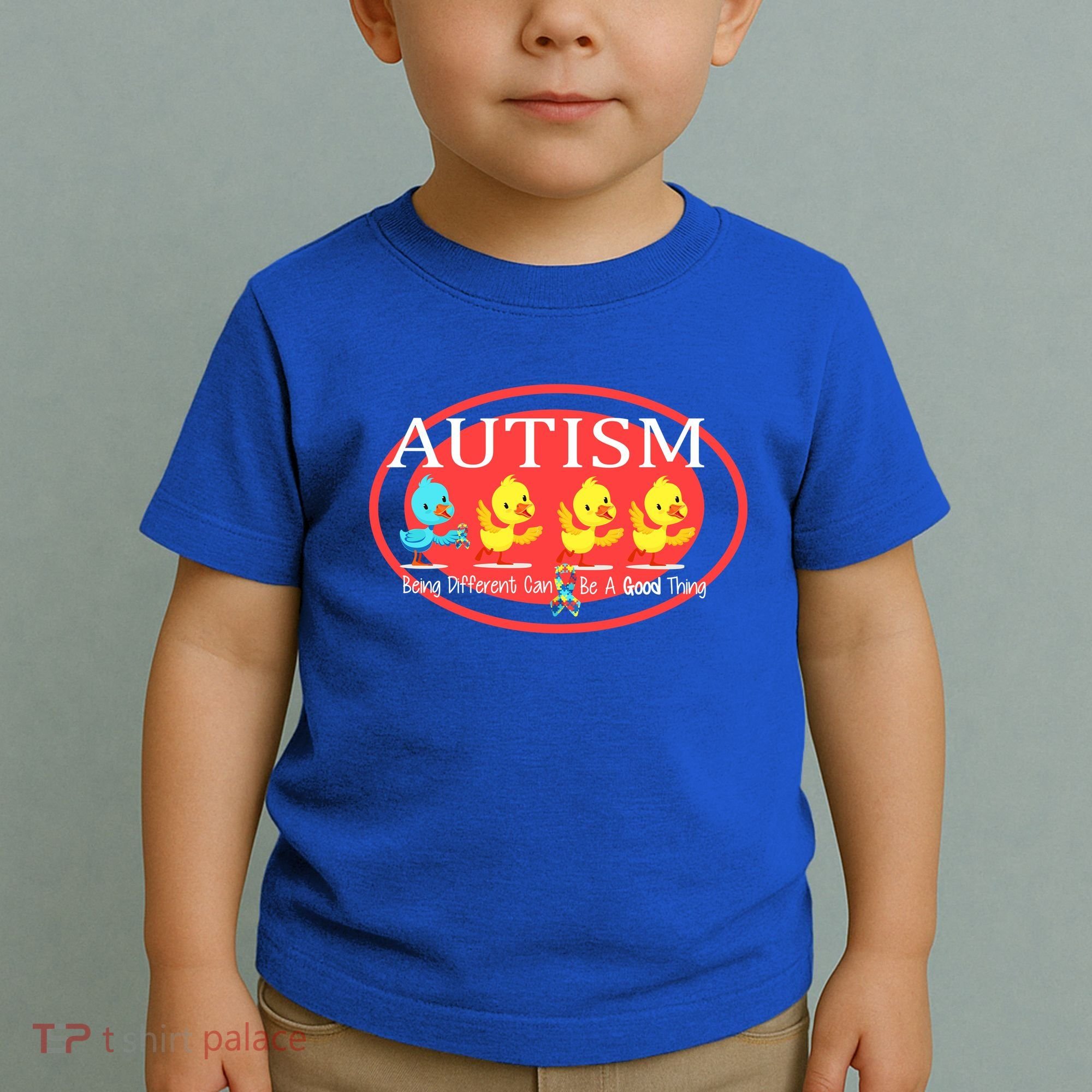 Autism Being Different Can Be A Good Thing Ducks Toddler T-Shirt