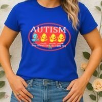 Autism Being Different Can Be A Good Thing Ducks Women's T-Shirt thumb 2