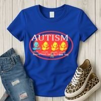 Autism Being Different Can Be A Good Thing Ducks Women's T-Shirt thumb 3
