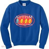 Autism Being Different Can Be A Good Thing Ducks Kids Sweatshirt thumb 0