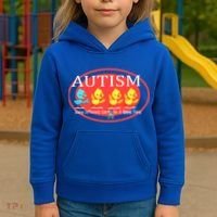 Autism Being Different Can Be A Good Thing Ducks Kids Hoodie thumb 3