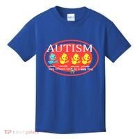 Autism Being Different Can Be A Good Thing Ducks Kids T-Shirt thumb 0