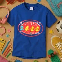 Autism Being Different Can Be A Good Thing Ducks Kids T-Shirt thumb 3