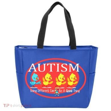 Autism Being Different Can Be A Good Thing Ducks Tote Bag