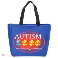 Autism Being Different Can Be A Good Thing Ducks Tote Bag thumb 0